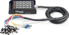 S-Series Stagebox - 16x XLR F Inputs/ 4x Stereo Jack Outputs