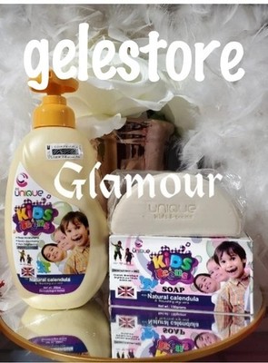 2pc.Unique kids & teens moisturizing & glowing body lotion 1 lotion & ONE SOAP