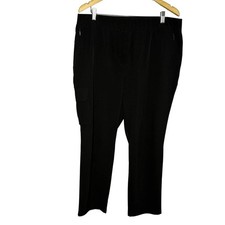 Chico's ZENERGY UPF Travel Pants Lightweight Travel Pull On Black Women's 14