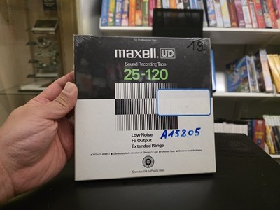 Nos Sealed Maxell UD 25-120 Sound Recording Tape 