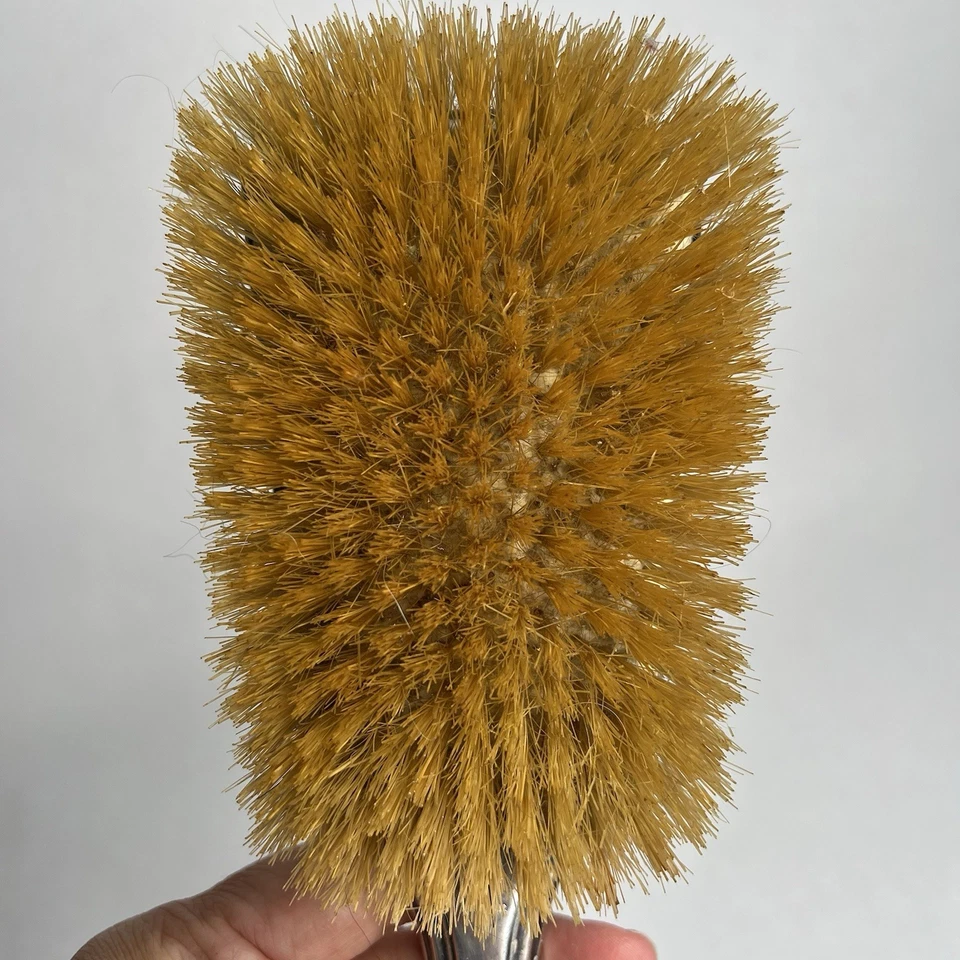 Antique Vintage ALVIN STERLING SILVER HAIR BRUSH Art Deco Arts & Crafts - Image 4 of 4