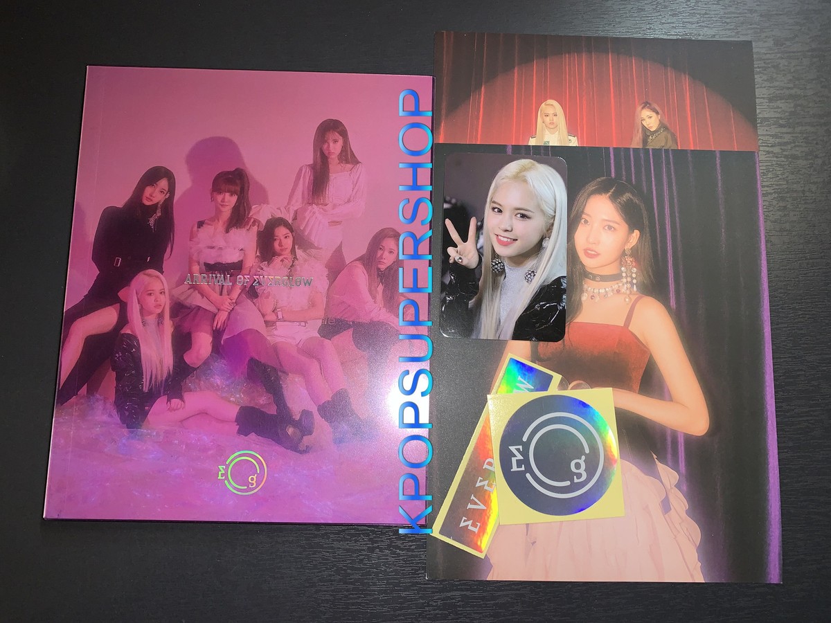 Everglow 1st Single Album Arrival of Everglow CD E:U Photocard
