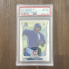 Bowman 2014 Draft Top Prospects Chrome Eloy Jimenez #CTP-33 PSA 8 Rookie Cubs