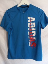 Boys Large Adidas Blue Shirt