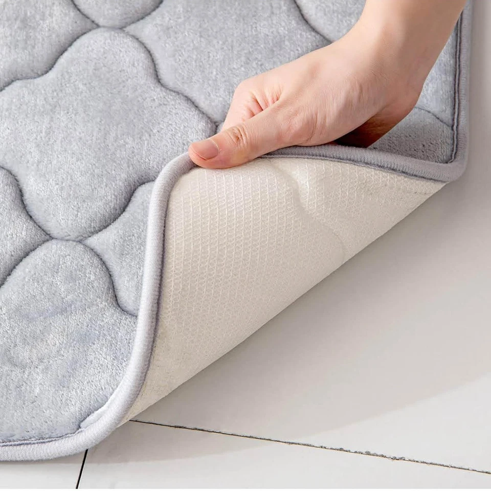 MIULEE Badematte Memoryschaum Marokko Badteppiche rutschfest Memory Foam - Bild 3 von 4