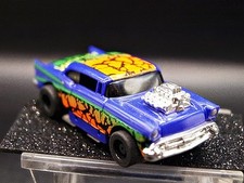 TYCO '57 Chevy Prp/Grn/Org VenomTest 2