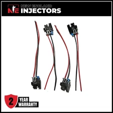 Set of 4 Delphi Fuel Injector Connectors Fits 01-02 25178967 Saturn SC1 1.9L