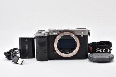 SONY a7C ILCE-7C Mirrorless Camera Silver SC36422 [Exc+++] #2976923A
