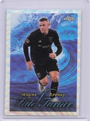 2026 Topps Chrome MLS Soccer Wayne Rooney #TT-20 Tide Turner SP D.C. United