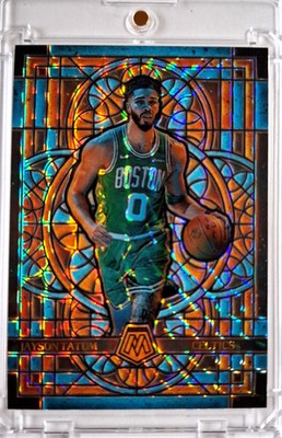 2024-25 Panini Mosaic Stained Glass Jayson Tatum Case Hit SSP Boston Celtics