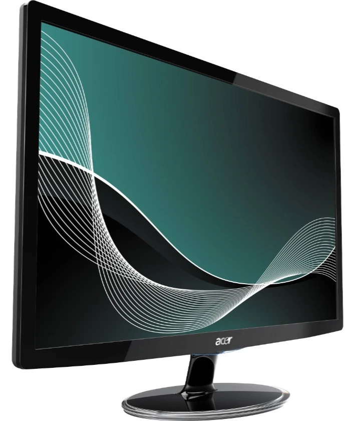 20" Acer Monitor, DVI, VGA, 1600 x 900, 5 ms, 250 cd/m2, S202HL, w/ cables - Image 3 of 4