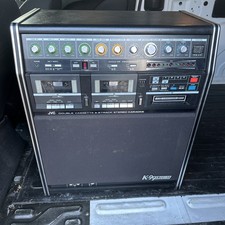 Huge JVC K-99STEREO Double Cassette  8Track Stereo Karaoke