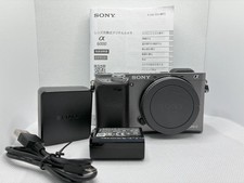 Sony Alpha 6000 ILCE-6000 Silver Mirrorless Camera Multi Language Support