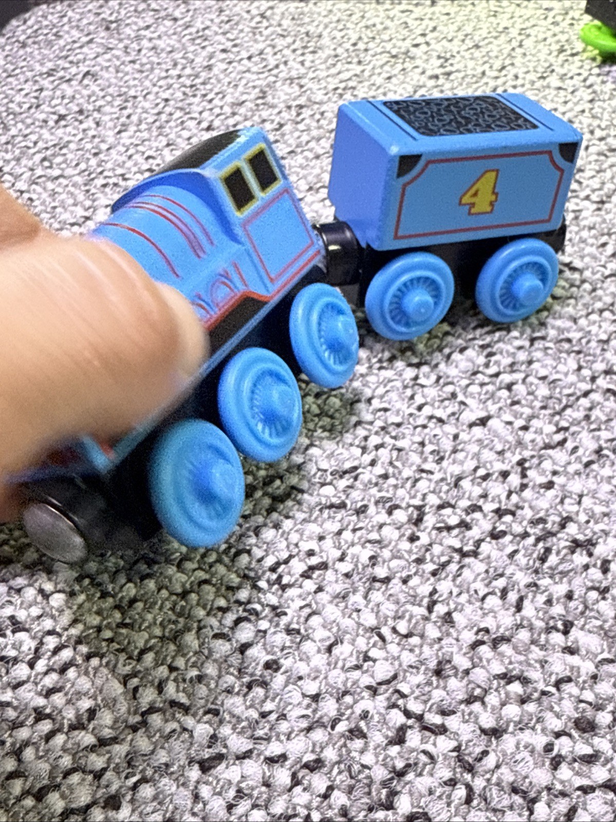 Thomas & Friends Wooden Railway Gordon with Tender Blue Train 2012 Ggg46