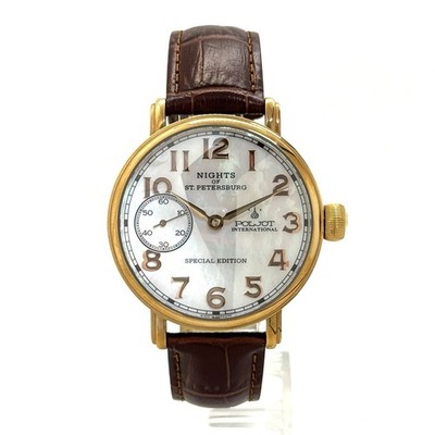 POLJOT NIGHTS OF ST. PETERSBURG LIMITED SPECIAL EDITION PERLMUTT MOP DIAL 43MM