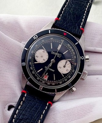 EBERHARD & CO CONTOGRAF CHRONOGRAPH 60er Jahre - 1 JAHR GARANTIE !