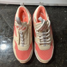 Heelys Kids' Pro Size 3 Beige/ Pink Skate Shoes with Wheels