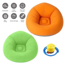 Large Slouchy Inflatable Sofa Chairs Lounger Seat Bean Bag Sofas Pouf Puff Couch