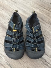 Keen Seacamp II CNX Waterproof Sport Sandals Blue/Gray Big Kid Size 5 Hiking