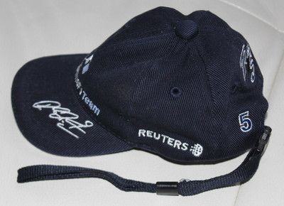Mini Kappe Cap BMW Williams F1 Team Reuters ''5'' Werbung Vintage 2001