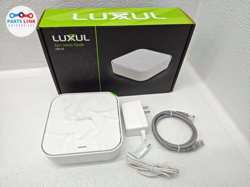 Luxul MN-10 Epic Mesh Node Network Router Wireless WiFi Access Point White - Image 2 of 4