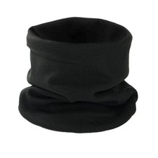 Winter Warm Neck Warmer Gaiter Face Mask Men Women Face Cover Scarf Ski Black