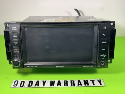 2011 DODGE RAM JEEP CHRYS AM FM CD DVD RADIO PLAYER RECEIVER W/NAVIGATION ID RHB