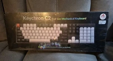 Keychron C2 Full Size 104 Keys Wired Mechanical Gaming Keyboard Red Linear C2-G1