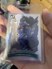 Panini Donruss Downtown! Lamar Jackson CLEAN, check description 