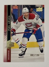 2020-21 Upper Deck UD Exclusives 1/100 Joel Armia #347 Series 2 Canadians 🏒🔥
