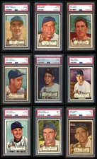 1952 Topps New York Giants Team Set 3 - VG 6997651
