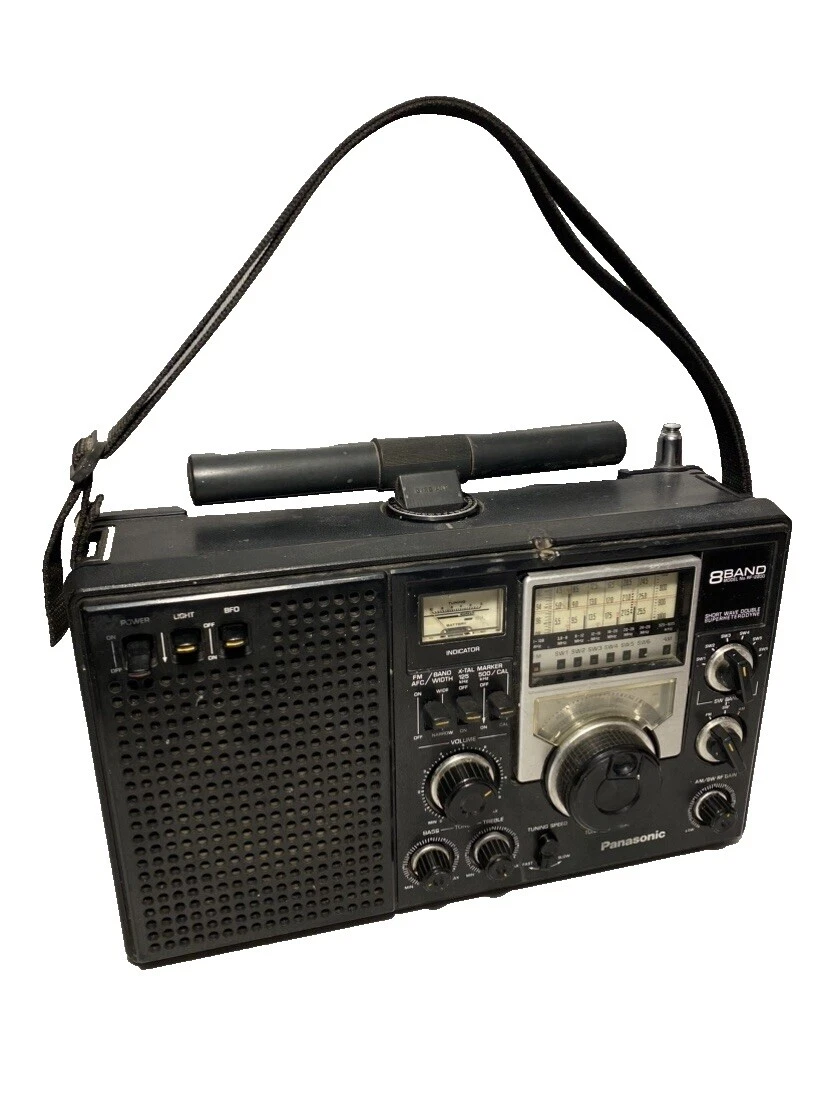 Panasonic radios de onda corta