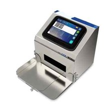Production Date Batch Number Small Desktop 2D Barcode Label Puncher Coder 220V 