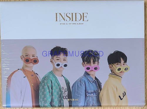 BTOB 4U INSIDE 1ST MINI ALBUM K-POP CD + PHOTOCARD + FOLDED POSTER SEALED - 第 10/11 張圖片