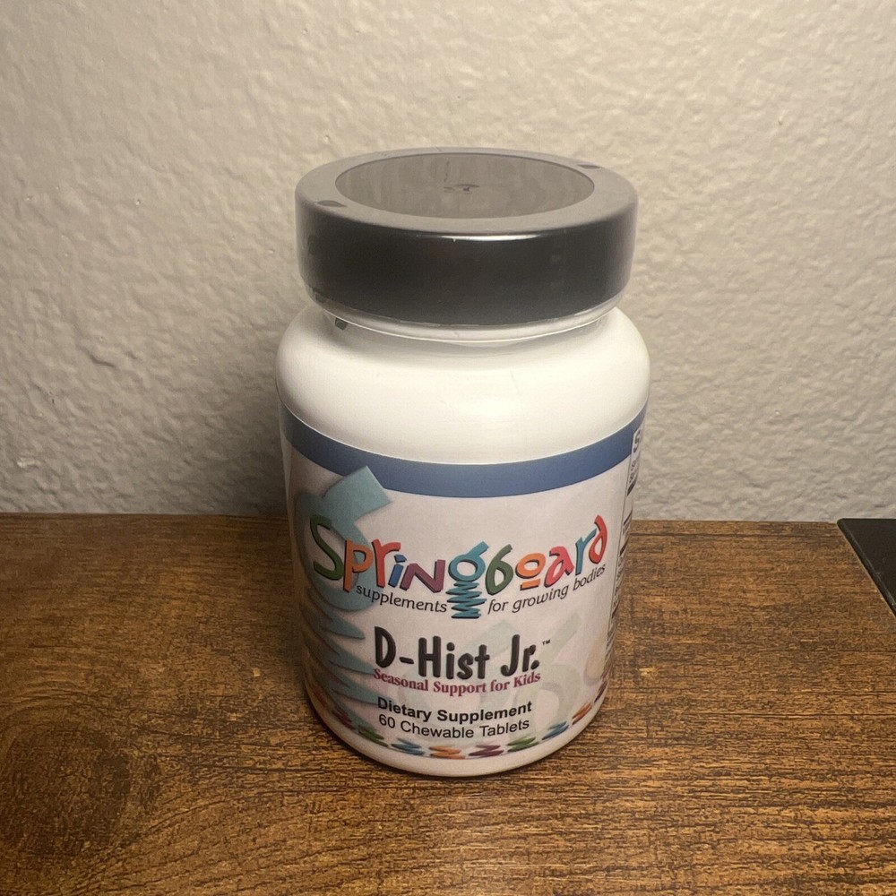 Ortho Molecular Products D-Hist JR 60 Chewable Tablets Seasonal Support