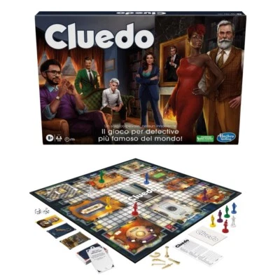 CLUEDO classic gioco di società Hasbro gaming HASBRO -nuovo-Italia