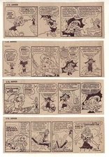 Li'l Abner by Al Capp - 25 funny daily comic strips - Complete June 1969