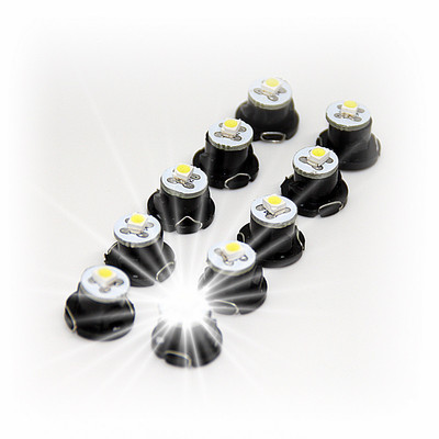 10x Green Speedometer LED SMD Instrument Lighting T4.7 Green
