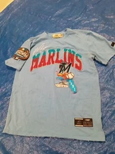 Men PRO STANDARD Miami Marlins Cooperstown T-Shirt RARE