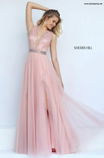 Sherri Hill Pink Size 6 Dress