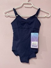 NWT Ivivva By Lululemon Pulse On Pointe Leotard DNVY Dark Navy SZ 10