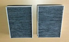 A/C Cabin Air Filter  SET 2 Filters Charcoal For Jaguar E-PACE   C2Z32298  