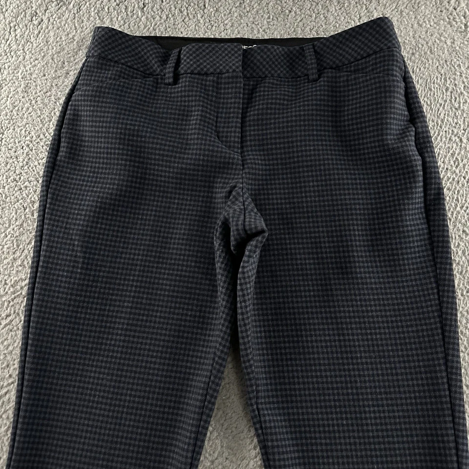 Express женщин брюки синий серый размер 4 редактор карьера брюки сужающийся полиэстер смесь - Изображение 2 из 4
