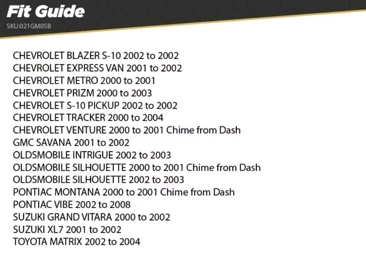 Arnés de cableado Scosche GM05B para vehículos seleccionados 2000-2008 para... Foto 3 de 4