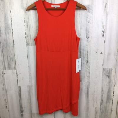ATHLETA NWT Active Dress Sleeveless Orange soft Stretch Medium modal New