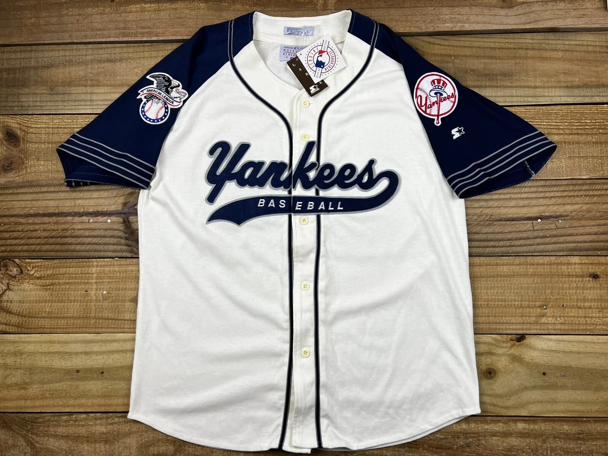 MLB, Shirts, Vintage Ny Yankees 9s Starter Jersey Size L