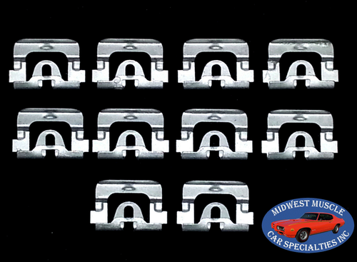 Windshield Molding 16-Piece Windshield Reveal Molding Clips For 78-88 GM G-Body Cars - Front Window Trim Retainers Automotive Body Clips - Foto 14