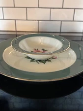 Century Service Corp. Dinnerware Set, Tea Cups, Dessert Bowls, Plates, etc.