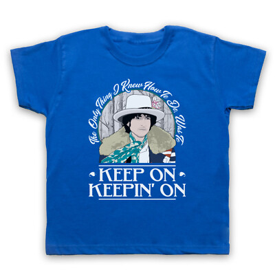 DYLAN TANGLED UP IN BLUE UNOFFICIAL BOB FOLK ROCK KEEP KIDS CHILDS T-SHIRT