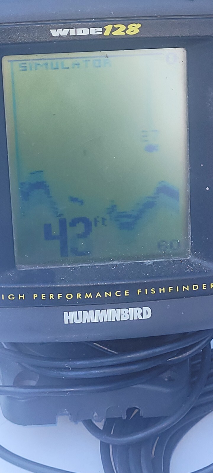 Depth sounder FISH FINDER Humminbird fish finder, Wide 128 eBay